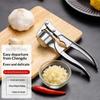 New Garlic Press, Premium Rust Proof Kitchen Garlic Mincer Crusher Squeezer With Ergonomic Handle, Ginger Crusher With Good Grip