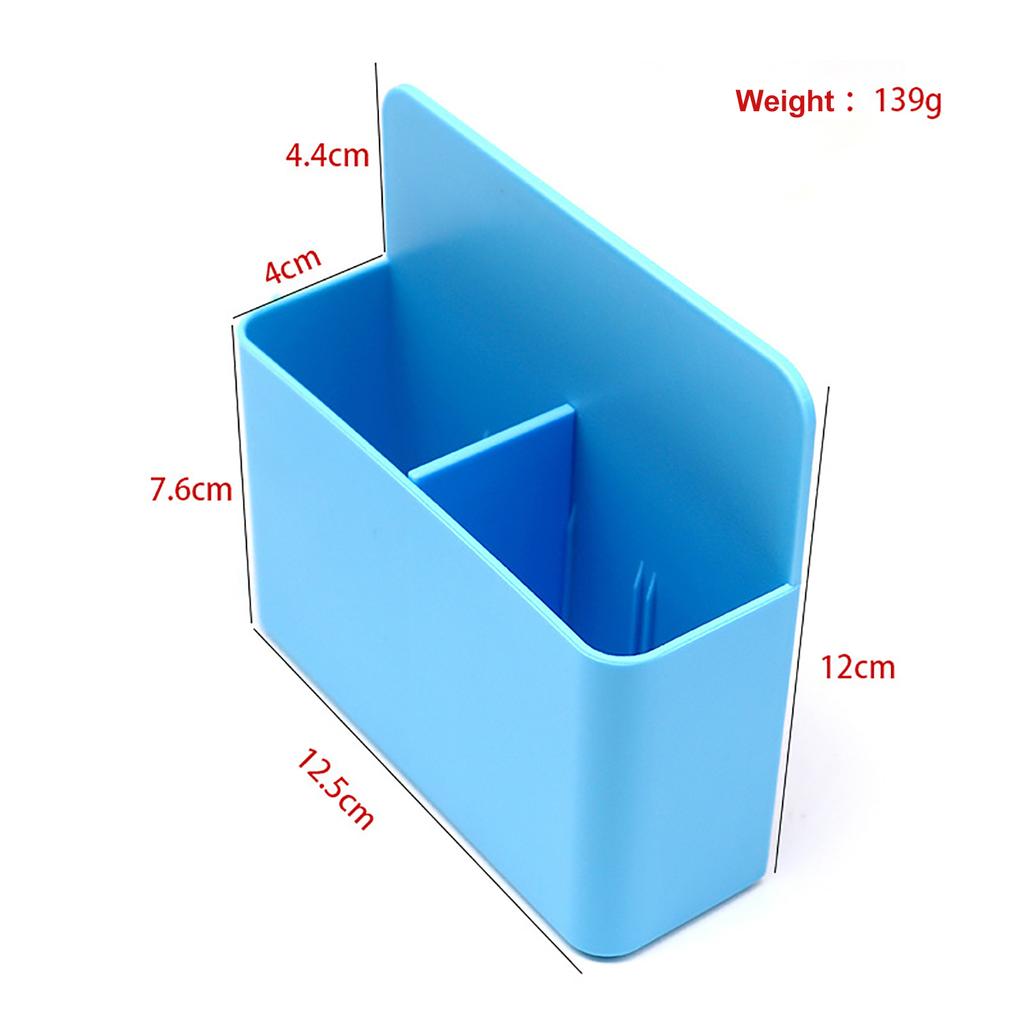 Magnetic Dry Erase Marker & Eraser Holder, Pencil Cup for Whiteboard, Fridge, Locker