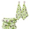 Macaron Color Series Soft & Absorbent Coral Fleece Towel for Home, Kitchen, Bedroom, Living Room & Hotel