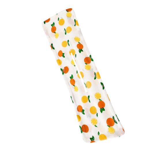 Hair Bun Clip Fruit Pattern Bun Maker Easy To Use Versatile Hair Styling Twist Tool Long Hair Bun Accessory