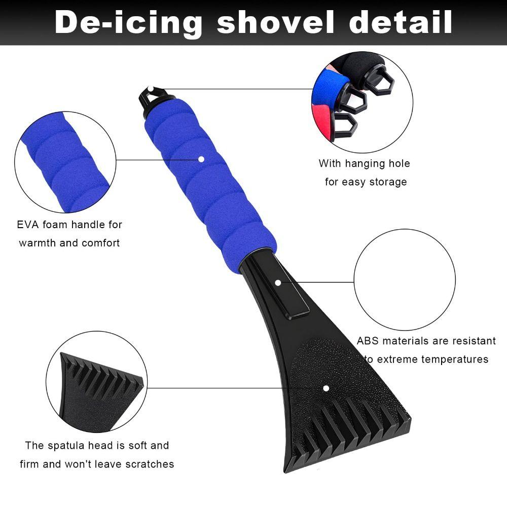 With Foam Handle Ice Scrapers for Car Windshield Scrape Frost and Ice for Truck SUV Vehicles