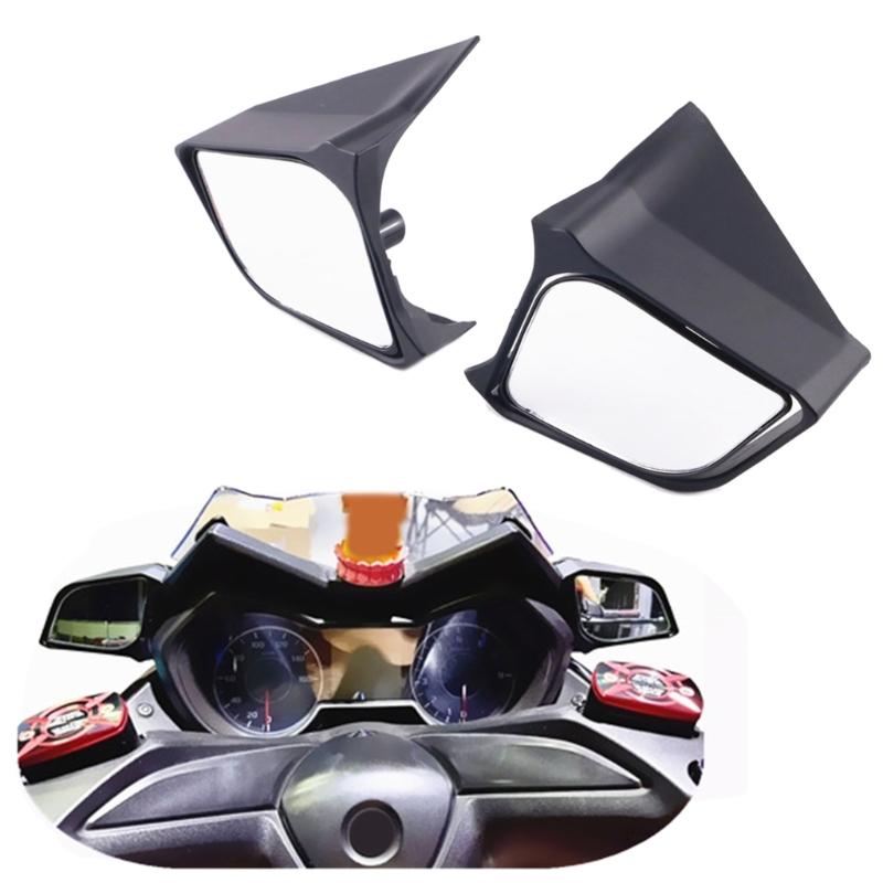 Motorradteile Beweglicher Rückspiegel Vorwärts für XMAX300 2017-2022 Klarer Rückspiegel