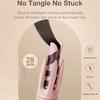 Automatic Hair Curler 28mm, 4 Temperature Settings, Rotating Curling Iron for Long Hair, Anti-Scald, with No Battery Required for Wet/Dry Use