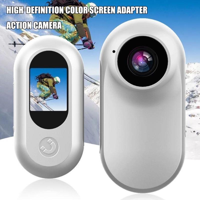 1080P Portable Mini Digital Camera Lightweight Video Recorder 1080P Resolution Wearable Camera for Student Traveler