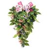 Artificial Christmas Upside Down Tree Door Wall Decorations Decorative Ornament