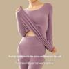 Seamless Thermal Fleece One-Piece Suit for Women: Self-Heating, Thickened Winter Innerwear