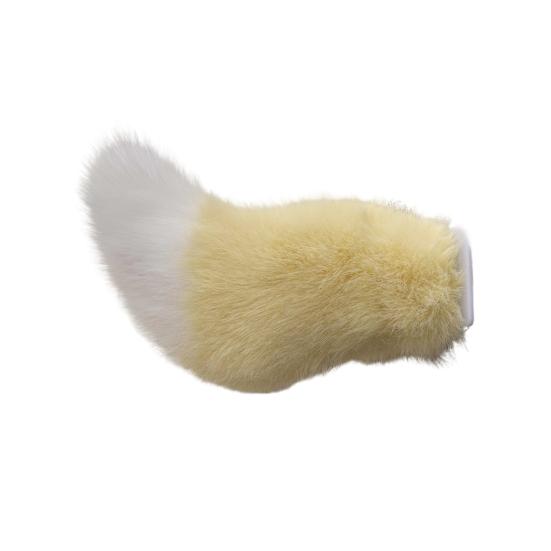 Faux Fur Electric Wagging Tail for Car Remote Control Moving B