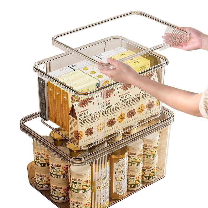 Transparente Kunststoff-Aufbewahrungsbox für Zuhause, Auto und Bücher - Ideal für Kleidung und Organisation