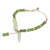 Chinese Style Simulated Bamboo Bracelet Bamboo Joint Bracelet Charm Bracelet Resin Material Wrist Jewelry for Daily Wear