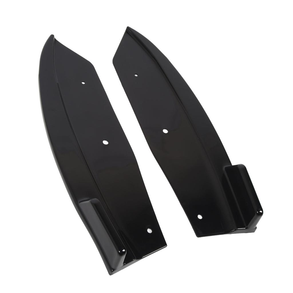 2 Pcs Rear Bumper Lip Spoiler Aerodynamic Lightweight Lower Chin Diffuser Splitter for X4 G02 M‑Sport 2018 To 2021