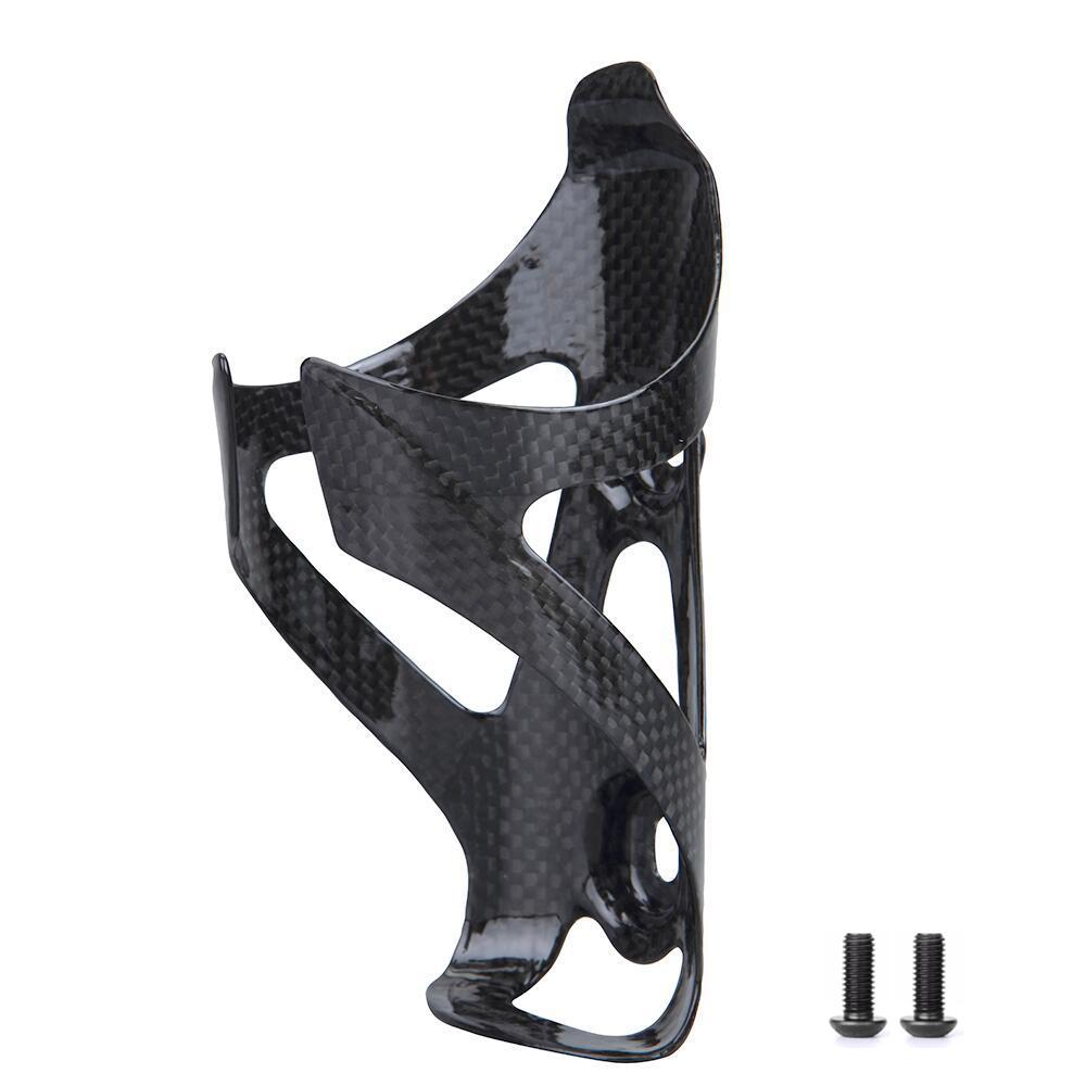 Full 3K Carbon Fiber Bike Water Bottle Cage 24g Super Light Matte Glossy Bicycle Bottle Holder Road MTB Cycling Water Cup Rack 6