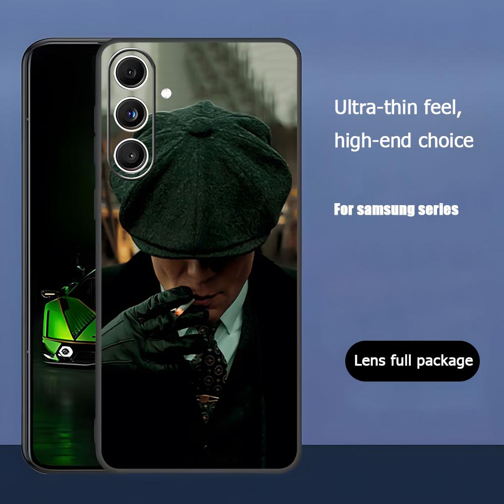 

Peaky B-Blinders T-Tommy Hot Phone Case For Samsung Galaxy S25 S24 S23 S22 S21 S20 Plus Ultra Note20 Soft Black Samsung S25