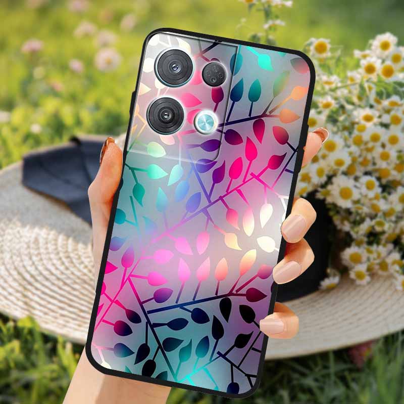 For OPPO Reno 8 Pro 5G Cases Fashion Soft Silicone TPU Shockproof Back Covers For OPPO Reno8 Pro + Plus Phone Case Protect Couqe