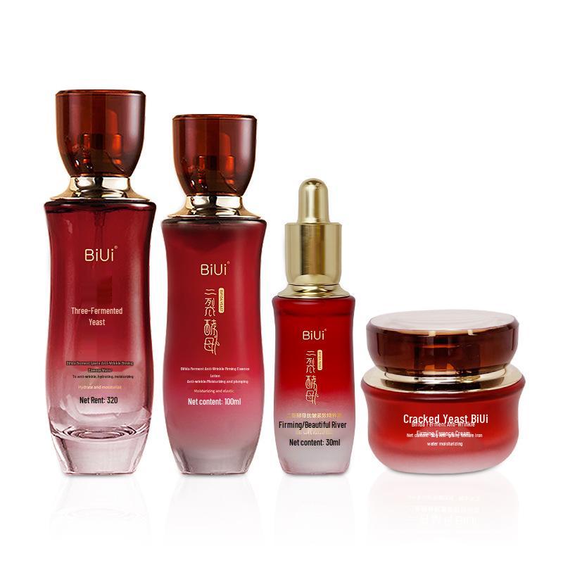 Bifida Ferment Skincare Set: Anti-Wrinkle, Anti-Glycation, Anti-Oxidation, Tightening & Protective Women's High-End Lotion, Cream, & Essence.