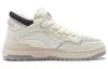 Li Ning Wave Mid Slip Resistant Abrasion Resistant Mid top Casual Shoes Men's White Gray AGCT497-2