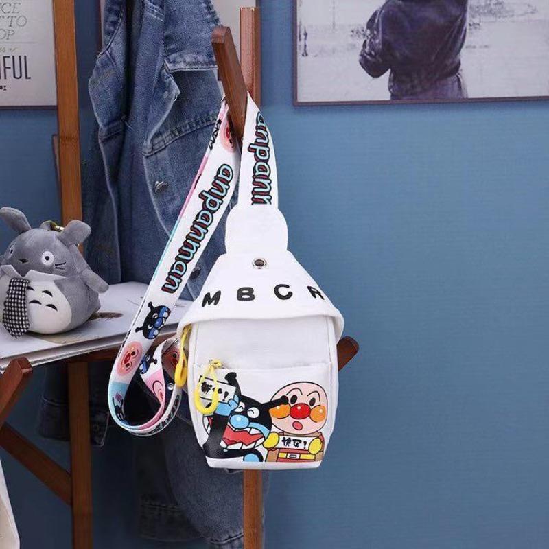 Canvas Bag Cute Cartoon Backpack Children's Outdoor Travel Bag Fashion Women's Bag Shoulder Crossbody