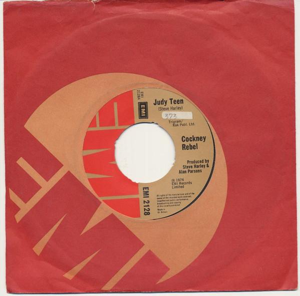 

7inch Record COCKNEY REBEL - Judy Teen EMI2128 EMI 1974 UK Rock Used