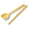 Silicone Kitchen Utensil Collection for Dining Sushi Chopsticks Coffee Dessert Spoons