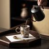 OLOEY Vintage Gilded Ceramic Coffee Mug