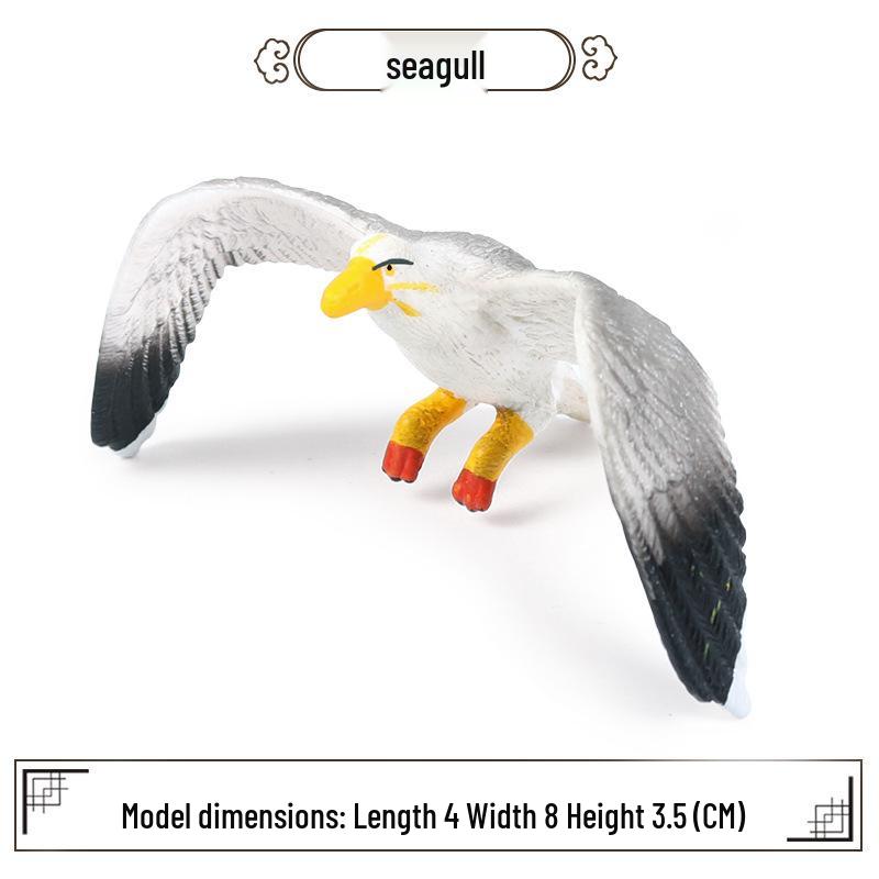 Children s Seagull Mini Animal Model Set