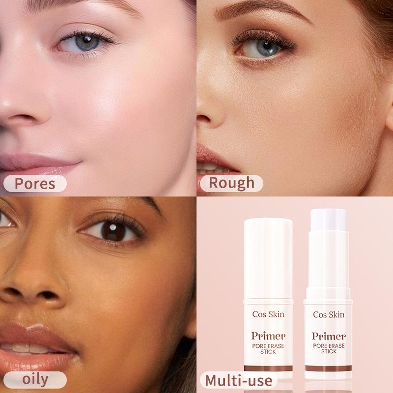 Hydrating Concealing Primer Stick Waterproof Pore Minimizing Makeup Base Long Lasting Oil Control Lightweight Foundation Prep Smooth Skin