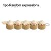 Creative Mini Steamed Bun Stress Relief Slow Rebound Simulation Dim Sum Clicker Keychain Kneading Decompression Bun Kids Gift