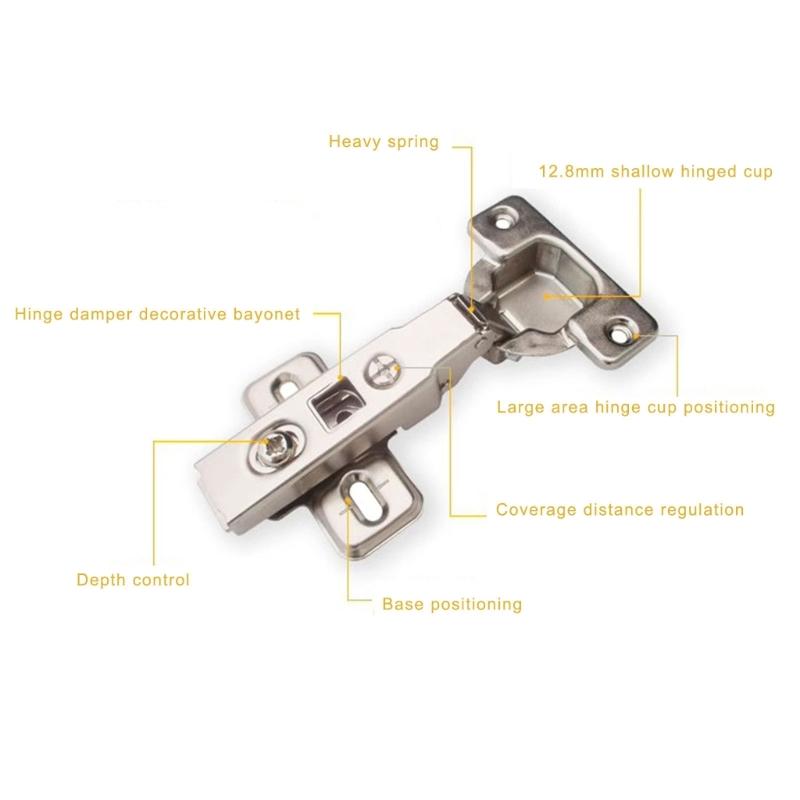 Cabinet Hinges With Quiet Close Cabinet Hinge Damper Straight Arm Full Overlay Hinge Automatically Hinge Buffer Damper