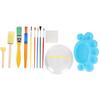 YS8011 Conjunto de Pintura Infantil DIY Grafite Pincel de Belas Artes Paleta Balde Brinquedos de Desenho