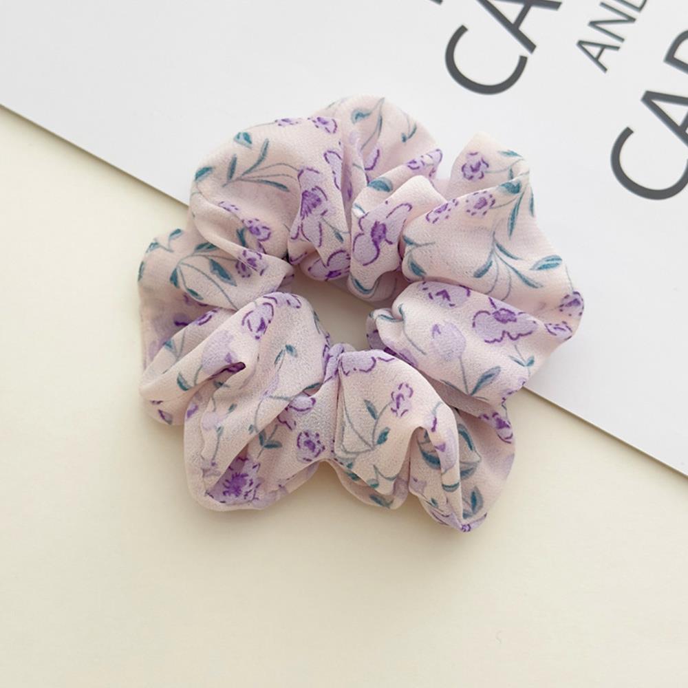 

Шифоновые цветы Эластичные резинки для волос Цветочные скранчи для волос Женские аксессуары для волос Держатель для хвостика Резинки для волос Резинка