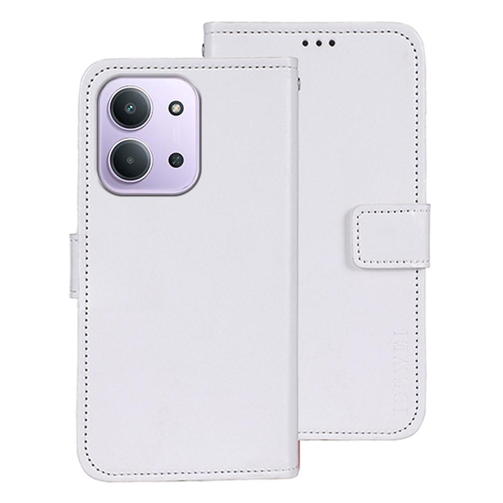 IDEWEI Stand Case for Xiaomi Redmi 15C 4G (EU) (173mm)/15C 5G (EU) (173mm)/Poco C85 4G (173mm) Crazy Horse Texture Leather Phone Cover