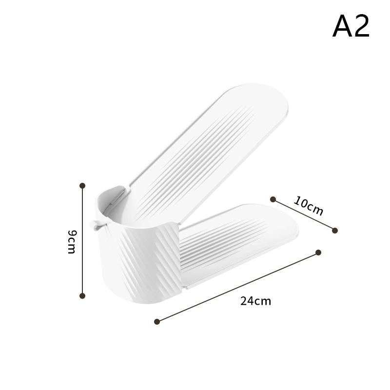 1Pcs Integrated Shoe Support Shoe Cabinet Storage Rack Shoe Storage Rack Space-saving Removable Double-layer Adjustable Rack