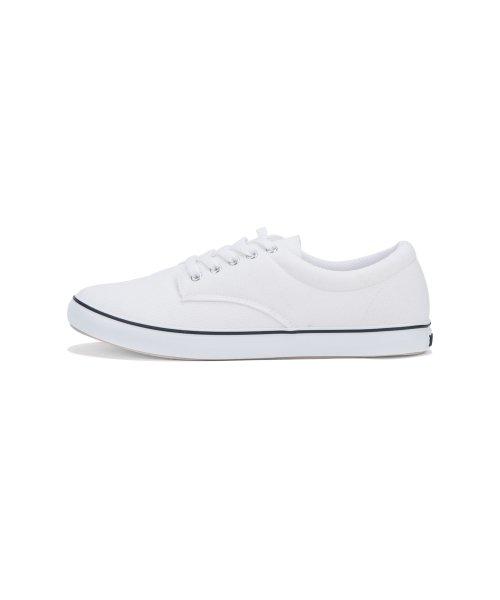 [BSQT by Classy] Grenoble Canvas Höhensteigernde Sneaker Weiß Creme 286WC