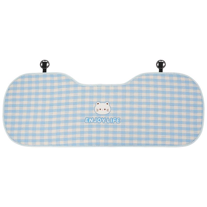 2026 Universal Cute Cat Car Seat Cushion - Comfortable, High-Quality, Four Seasons Half-Cover.