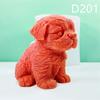 Large New Teddy Dog Candle Silicone Mold Cartoon Dog Resin Silicone Mold New Year Christmas Gift Home Decor