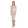 European and American women's skirt women's summer dress temperament sequined backless suspender dress summer women