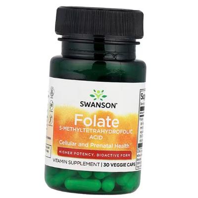 חומצה פולית, Folate 1360, 30 כמוסות צמחיות (36280166)
