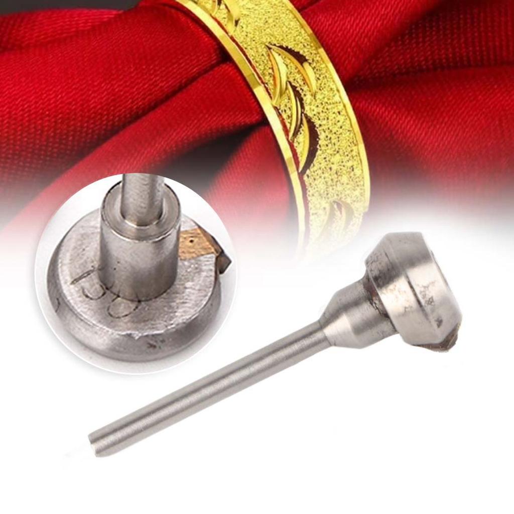 Diamantschliff Schwungradschaft Schmuck Schneiden Gravieren Herstellung Zubehör (130 Grad)