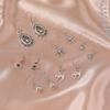 Ghost Skull Halloween Costume Accessories Hip Hop Ear Piercing Jewelry for Women