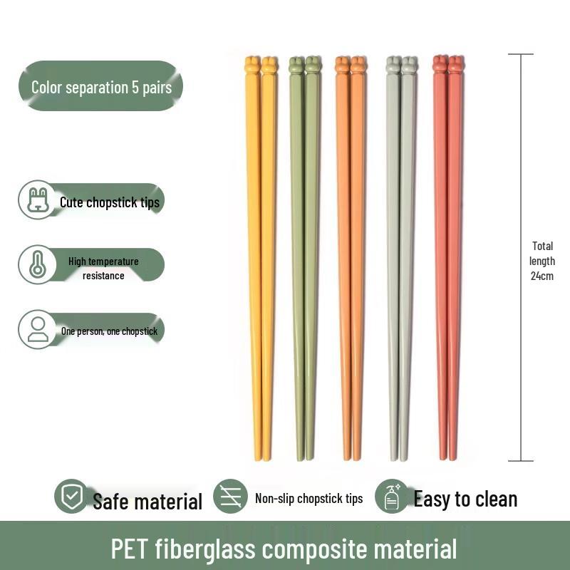 Kangbach Lucky Rabbit Alloy Chopsticks Set
