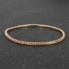 9Pcs Stackable Elastic Crystal Bead Bracelet Rhinestones Handchain Fashionable Stretch Wristchains Jewelry for Women