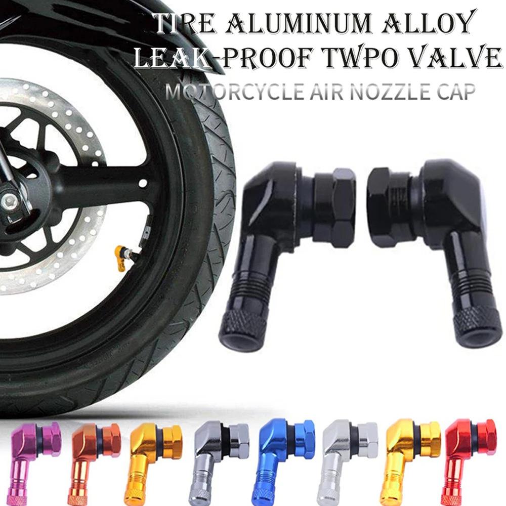 1PCS Aluminum Alloy Valve Motorcycle Rim 11.3mm 90 Degree Angle Motorcycle Wheel Tire Tubeless Valve Stems For Rim Wheel Parts Valve Stems 1