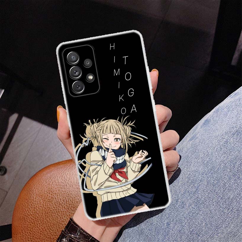 

Чехол для телефона с рисунком «Химико Тога Waifu» для Samsung Galaxy A51 A52 A71 A72 A42 A32 A22 A02S A12 5G A21S A31 A41 M12 M21 M31S Shell Ca Samsung A51