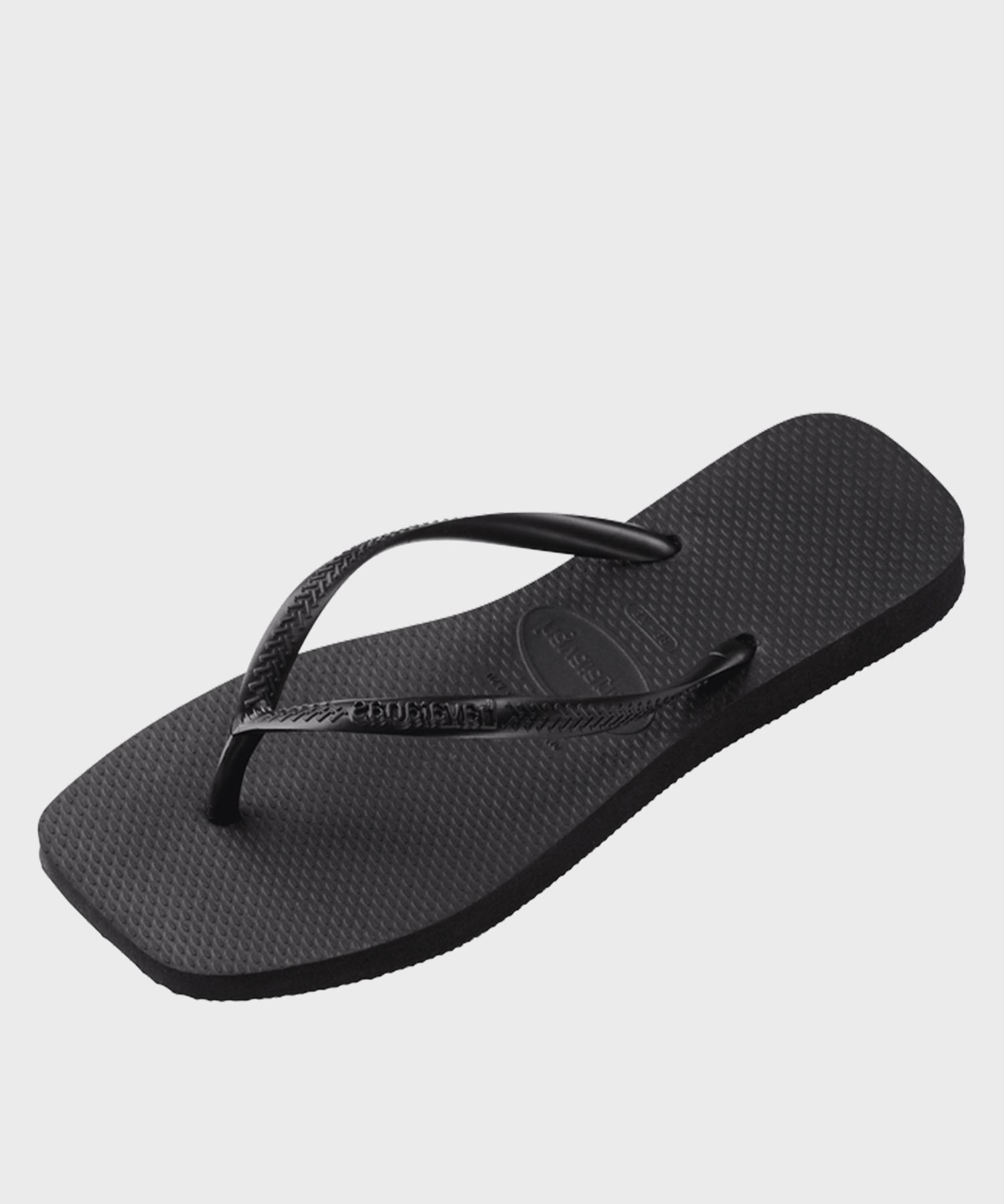 Havaianas Slim Square čības Melnas Black/220