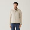 Ferraromilano Suede Zip-Up Jumper Ivory (Am0Fojn10161)