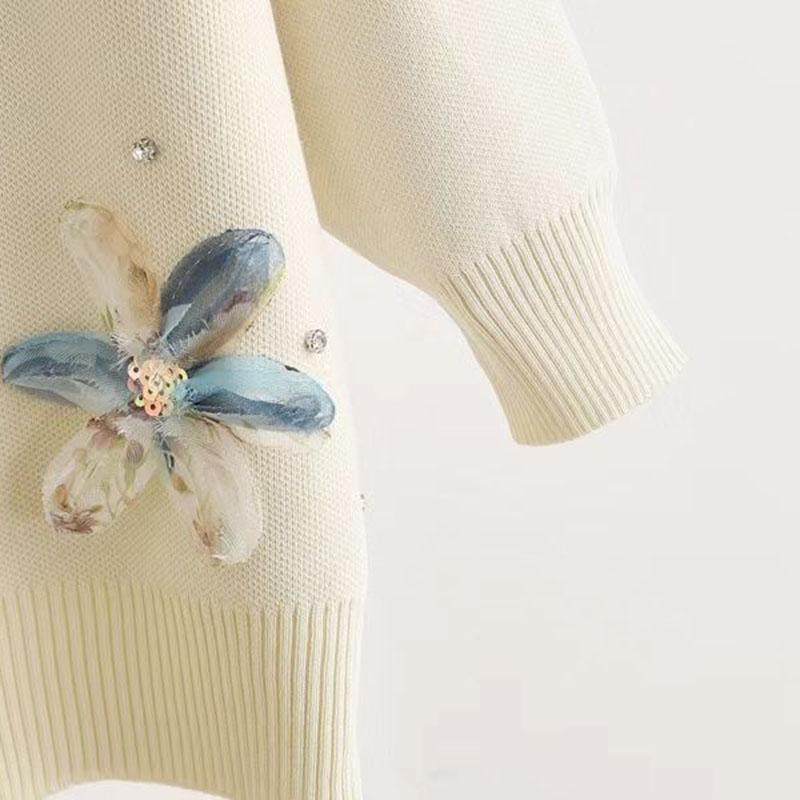 Women Suits Sets Cotton Large Size Pants Thickened Sweaters Coat Top Longs Pants Two-piece Oversize 2PC Suit