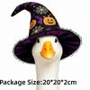 1 Set 23 Inch Fit Porch Goose Outfits Pumpkin Dress Goose Dress for Statue  Outdoor Patio