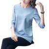 Korean Style Women's T-Shirt - Short, Seven-Sleeved, Long-Sleeved, Loose Fit, Plus Size for Spring and Summer