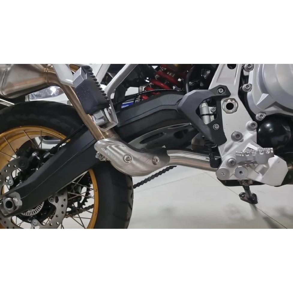 Motorcycle Exhaust Stainless Steel Link Pipe For BMW F750GS F850GS F 850 GS 2018-2022 F850GS Exhaust F850 Muffler