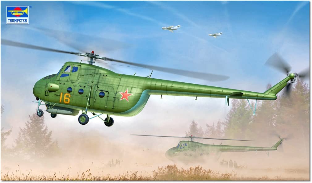 Trumpeter East German Hound Plastic Model 05817 1/48 Mi-4A