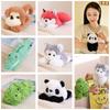 Soft And Fuzzy Panda Monkey Clap Bracelet Plush Toy Wristband For Children 78 Characters
